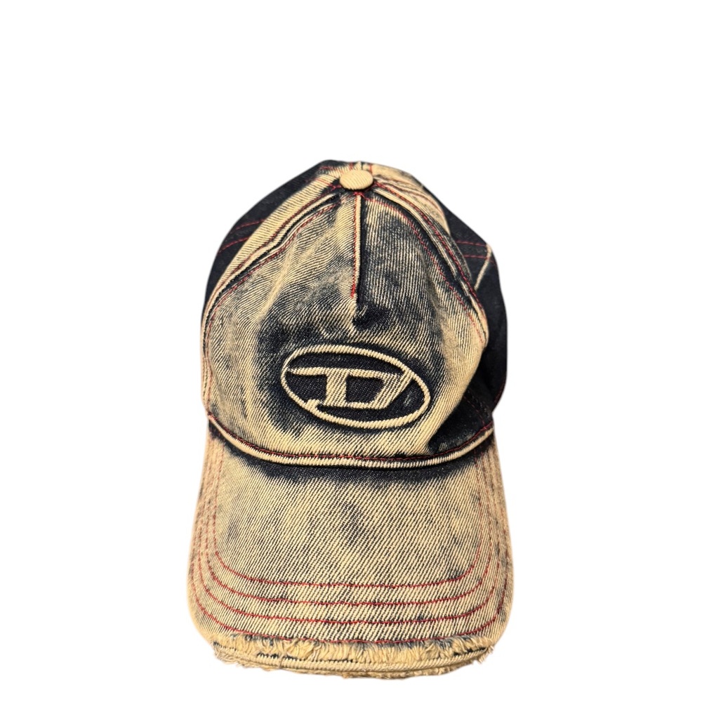 DIESEL faded denim hat
